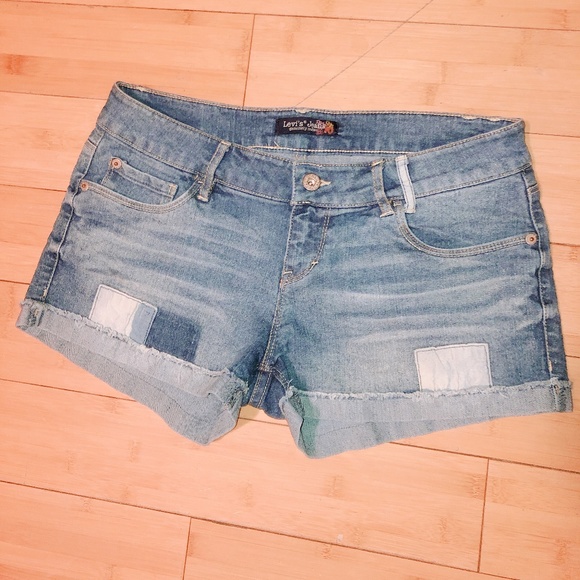Levi's denim shorts womens SZ 9 - Picture 1 of 5